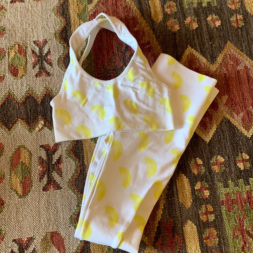 Morgan Stewart Sport - LA collective lemon set